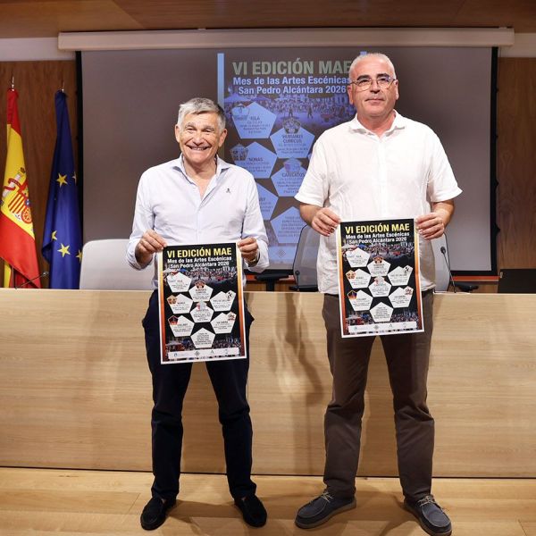 San Pedro Alcántara llenará sus calles de cultura con la sexta edición del Mes de las Artes Escénicas, que ofrecerá siete espectáculos gratuitos de teatro, circo y danza