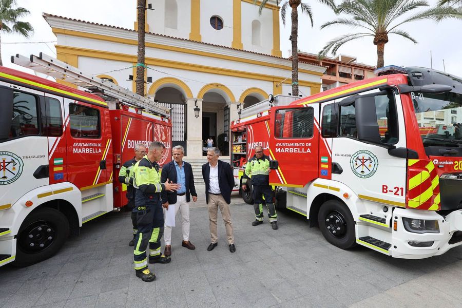 Imagen de la noticia El Ayuntamiento refuerza el parque móvil de Bombe…
