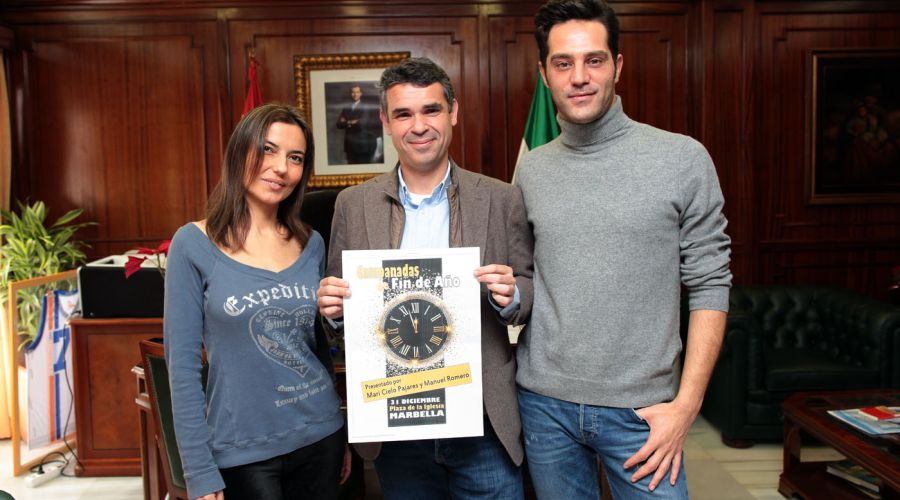 Mari Cielo Pajares y Manuel Romero presentarán mañana las Campanadas de Fin de Año en la Plaza de la Iglesia de Marbella