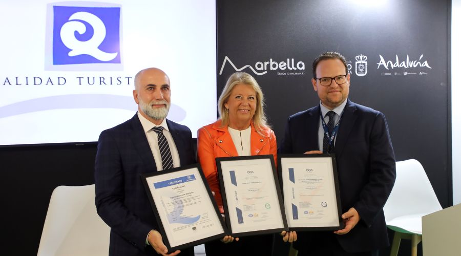 La alcaldesa destaca “la solidez y vitalidad” de la marca Marbella tras un año de récord en el que se han superado registros de 2019