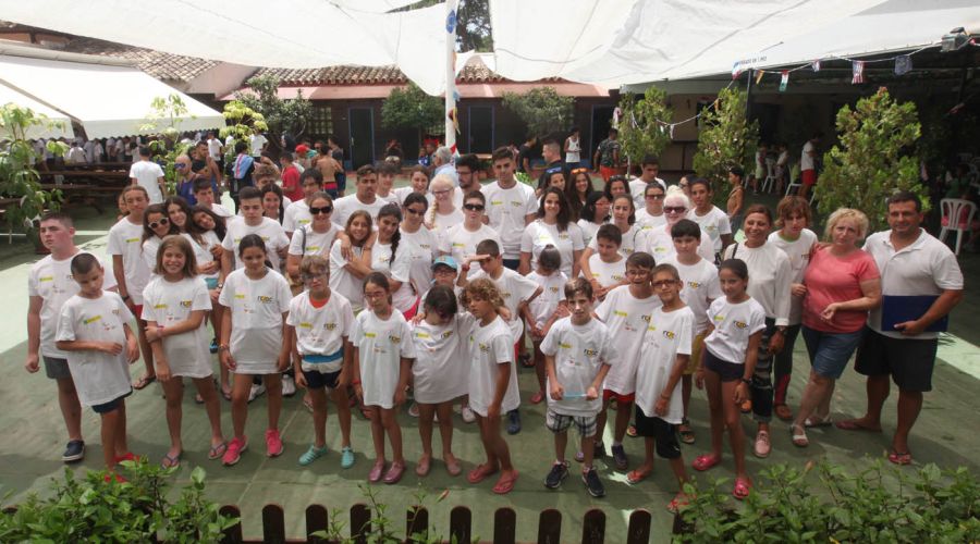 Victoria Morales visita el Campamento Deportivo de la Fundación ONCE