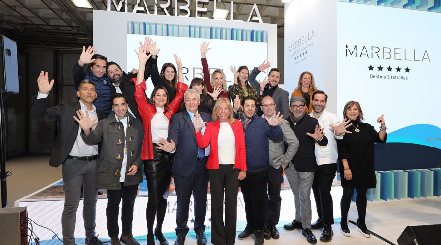 Marbella exhibe su fortaleza como destino de ocio y gastronómico de excelencia en la primera jornada de FITUR 2020